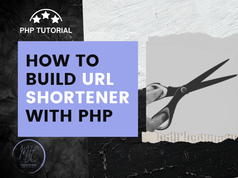 How to build a URL shortener with PHP?