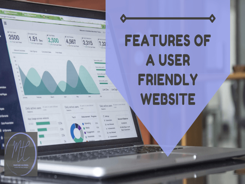 Features of a user friendly website
